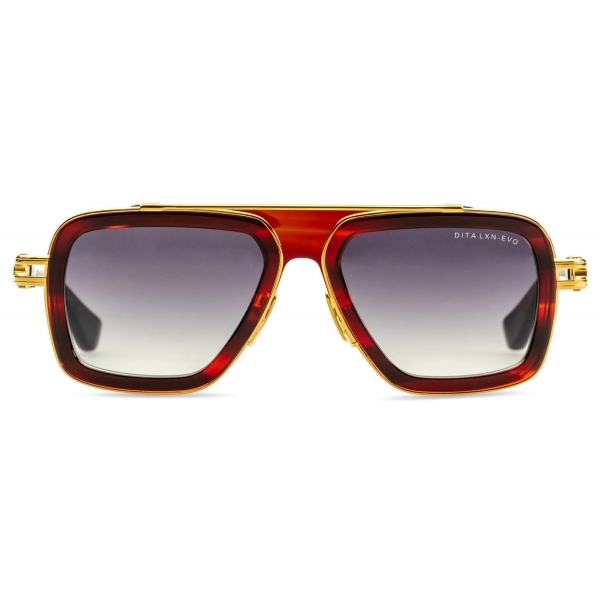 DITA - LXN-EVO - Red Dark Grey - DTS403 - Sunglasses - DITA Eyewear