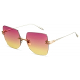 DITA - Embra - Oro Rosa Argento Pesca Sfumato - DTS155 - Occhiali da Sole - DITA Eyewear
