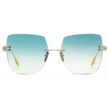 DITA - Embra - Argento Oro Bianco Turchese Sfumato - DTS155 - Occhiali da Sole - DITA Eyewear