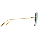 DITA - Embra - Argento Oro Bianco Turchese Sfumato - DTS155 - Occhiali da Sole - DITA Eyewear