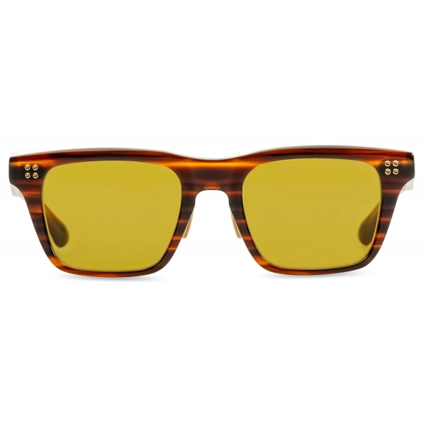 DITA - Thavos - Chestnut Swirl Golden Amber - DTS713 - Sunglasses - DITA Eyewear