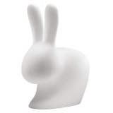Qeeboo - Rabbit Lamp with Rechargeable Led - Translucent - Qeeboo Chair by Stefano Giovannoni - Furnishing - Home