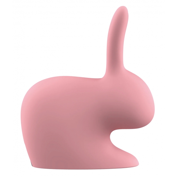 Qeeboo - Rabbit MINI - Set of 5 Pieces - Pink - Qeeboo Power Bank by Stefano Giovannoni - Furnishing - Home