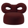 Qeeboo - Ribbon Armchair - Burgundy - Qeeboo Armchair by Nika Zupanc - Furnishing - Home