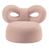 Qeeboo - Ribbon Armchair - Rosa - Poltrona Qeeboo by Nika Zupanc - Arredo - Casa