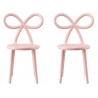 Qeeboo - Ribbon Chair Baby - Set of 2 Pieces - Rosa - Sedia Qeeboo by Nika Zupanc - Arredo - Casa
