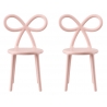 Qeeboo - Ribbon Chair Baby - Set of 2 Pieces - Rosa - Sedia Qeeboo by Nika Zupanc - Arredo - Casa