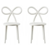 Qeeboo - Ribbon Chair Baby - Set of 2 Pieces - White - Qeeboo Chair by Nika Zupanc - Furnishing - Home