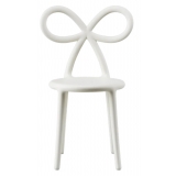 Qeeboo - Ribbon Chair Baby - White - Qeeboo Chair by Nika Zupanc - Furnishing - Home