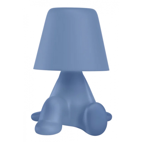 Qeeboo - Sweet Brothers BOB - Light Blue - Qeeboo Lamp by Stefano Giovannoni - Furnishing - Home