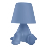 Qeeboo - Sweet Brothers BOB - Light Blue - Qeeboo Lamp by Stefano Giovannoni - Furnishing - Home