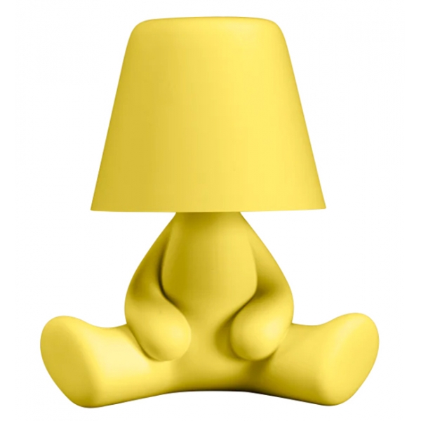 Qeeboo - Sweet Brothers JOE - Yellow - Qeeboo Lamp by Stefano Giovannoni - Furnishing - Home