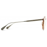 DITA - Oku - Chestnut Swirl Antique Silver - DTX419 - Optical Glasses - DITA Eyewear