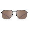 Mykita - Eli - NO1 - Nero Bianco Polarized Pro Hi-Con Marrone - Metal Collection - Occhiali da Sole - Mykita Eyewear
