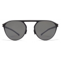 Mykita - Paulin - NO1 - Black White Mirror Black - Metal Collection - Sunglasses - Mykita Eyewear