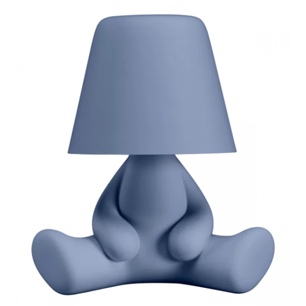 Qeeboo - Sweet Brothers JOE - Light Blue - Qeeboo Lamp by Stefano Giovannoni - Furnishing - Home