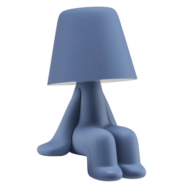 Qeeboo - Sweet Brothers SAM - Light Blue - Qeeboo Lamp by Stefano Giovannoni - Furnishing - Home
