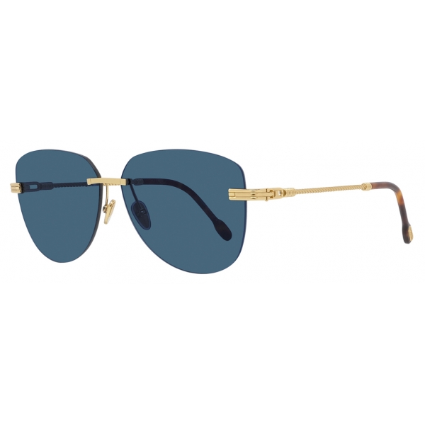 Fred - Occhiali da Sole Force 10 - Oro Tartaruga Marrone Blu - Luxury - Fred Eyewear
