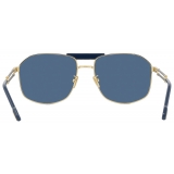 Fred - Occhiali da Sole Force 10 - Oro Argento Blu - Luxury - Fred Eyewear