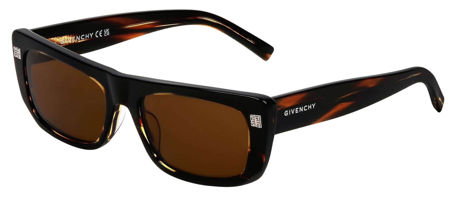 GIVENCHY EYEWEAR GV Day Square-Frame Acetate Mirrored Sunglasses for Men