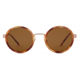 Giorgio Armani - Women’s Panto Sunglasses - Brown - Sunglasses - Giorgio Armani Eyewear