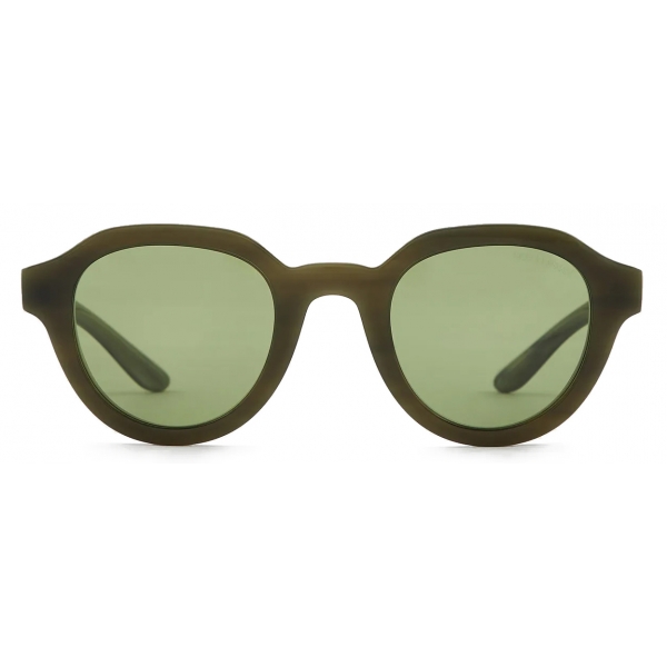 Giorgio Armani - Occhiali da Sole Donna Forma Phantos - Verde Scuro - Occhiali da Sole - Giorgio Armani Eyewear