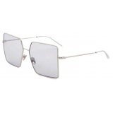 Giorgio Armani - Women’s Square Sunglasses - Silver - Sunglasses - Giorgio Armani Eyewear