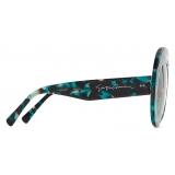 Giorgio Armani - Women’s Round Sunglasses - Black Green - Sunglasses - Giorgio Armani Eyewear