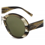 Giorgio Armani - Occhiali da Sole Donna Forma Tonda - Verde - Occhiali da Sole - Giorgio Armani Eyewear