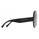 Giorgio Armani - Occhiali da Sole Donna Forma Tonda - Nero - Occhiali da Sole - Giorgio Armani Eyewear