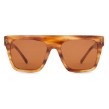 Giorgio Armani - Occhiali da Sole Unisex Forma Squadrata - Caramello - Occhiali da Sole - Giorgio Armani Eyewear