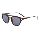 Giorgio Armani - Irregular-Shaped Men’s Sunglasses - Tortoiseshell Blue - Sunglasses - Giorgio Armani Eyewear