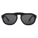 Giorgio Armani - Irregular-Shaped Men’s Sunglasses - Black - Sunglasses - Giorgio Armani Eyewear