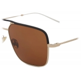 Giorgio Armani - Irregular-Shaped Men’s Sunglasses - Brown - Sunglasses - Giorgio Armani Eyewear