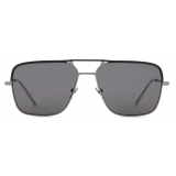 Giorgio Armani - Occhiali da Sole Uomo Forma Irregolare - Grigio - Occhiali da Sole - Giorgio Armani Eyewear