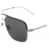 Giorgio Armani - Irregular-Shaped Men’s Sunglasses - Gray - Sunglasses - Giorgio Armani Eyewear