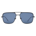 Giorgio Armani - Irregular-Shaped Men’s Sunglasses - Blue - Sunglasses - Giorgio Armani Eyewear