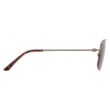 Giorgio Armani - Men’s Square Sunglasses - Bronze - Sunglasses - Giorgio Armani Eyewear