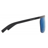 Giorgio Armani - Giorgio Armani Neve Men’s Rectangular Sunglasses - Black - Sunglasses - Giorgio Armani Eyewear
