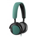 Bang & Olufsen - B&O Play - Beoplay H2 - Feldspar Green - Flexible On-Ear Corded Headphone with Microphone and Remote Control