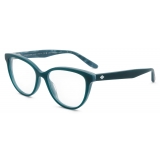 Giorgio Armani - Occhiali da Vista Donna Forma Cat-Eye - Verde Scuro - Occhiali da Vista - Giorgio Armani Eyewear