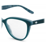 Giorgio Armani - Occhiali da Vista Donna Forma Cat-Eye - Verde Scuro - Occhiali da Vista - Giorgio Armani Eyewear