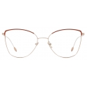 Giorgio Armani - Women’s Rectangular Eyeglasses - Rose Gold - Optical Glasses - Giorgio Armani Eyewear