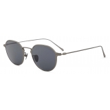 Giorgio Armani - Men’s Irregular-Shaped Eyeglasses - Gunmetal - Optical Glasses - Giorgio Armani Eyewear