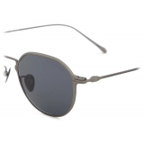 Giorgio Armani - Men’s Irregular-Shaped Eyeglasses - Gunmetal - Optical Glasses - Giorgio Armani Eyewear