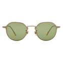 Giorgio Armani - Occhiali da Vista Uomo Forma Irregolare - Oro Verde - Occhiali da Vista - Giorgio Armani Eyewear