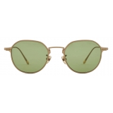 Giorgio Armani - Occhiali da Vista Uomo Forma Irregolare - Oro Verde - Occhiali da Vista - Giorgio Armani Eyewear