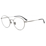 Giorgio Armani - Men’s Round Phantos Eyeglasses - Silver - Optical Glasses - Giorgio Armani Eyewear