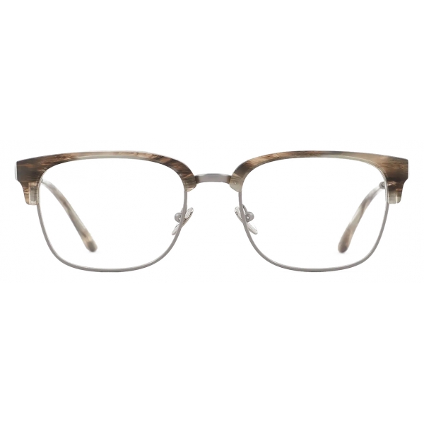Giorgio Armani - Men’s Square Eyeglasses - Gray - Optical Glasses - Giorgio Armani Eyewear