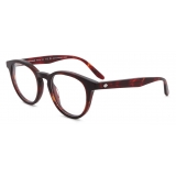 Giorgio Armani - Men’s Round Eyeglasses - Brown - Optical Glasses - Giorgio Armani Eyewear